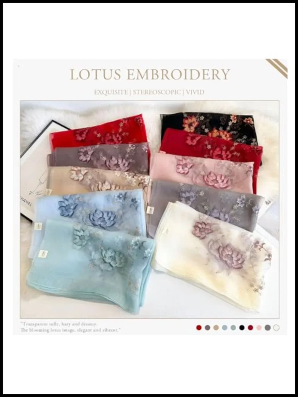 N/A your sheer embroidery