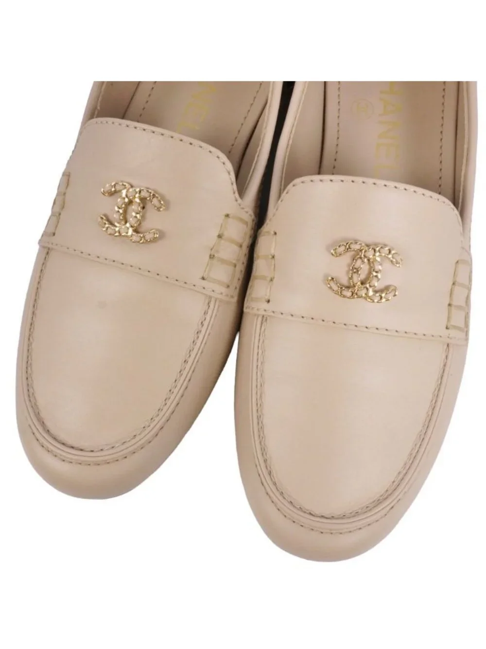 CHANEL unused loafers