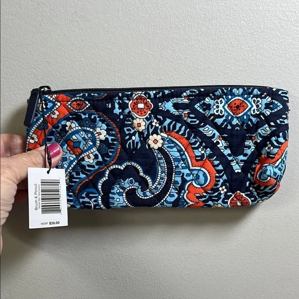Vera Bradley Marrakesh Zipper Pencil Pouch