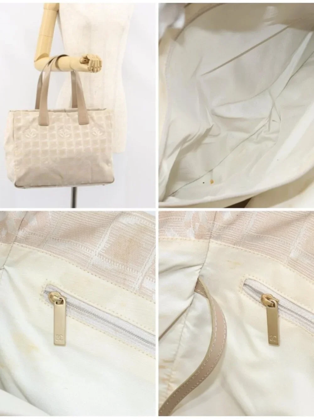 CHANEL brand	chanel color	beige