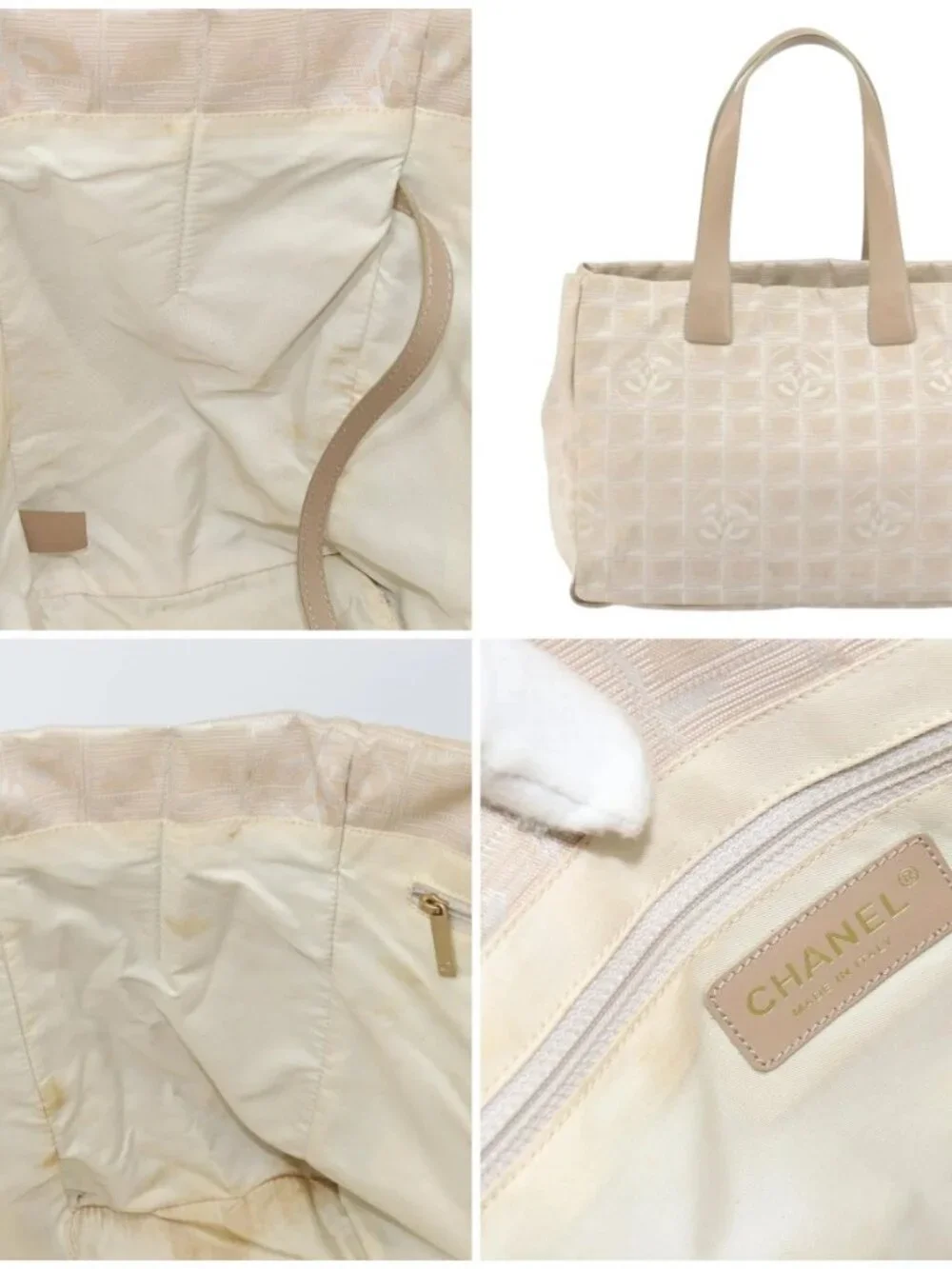 CHANEL brand	chanel color	beige