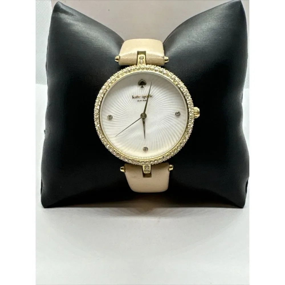 Kate Spade New York Eldridge KSW1013 Women's Leather Analog Dial Watch JNA153
