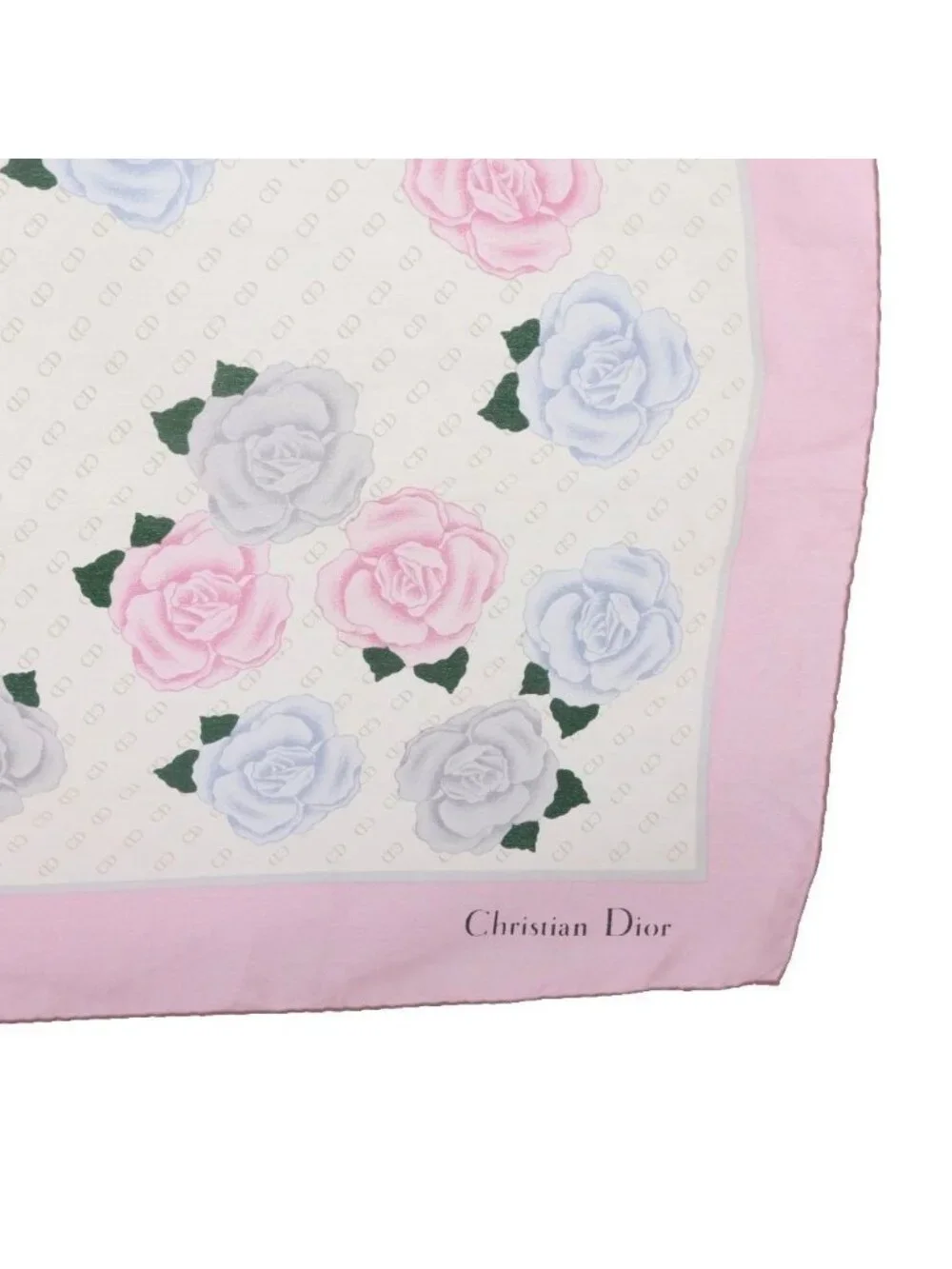 Dior name scarf