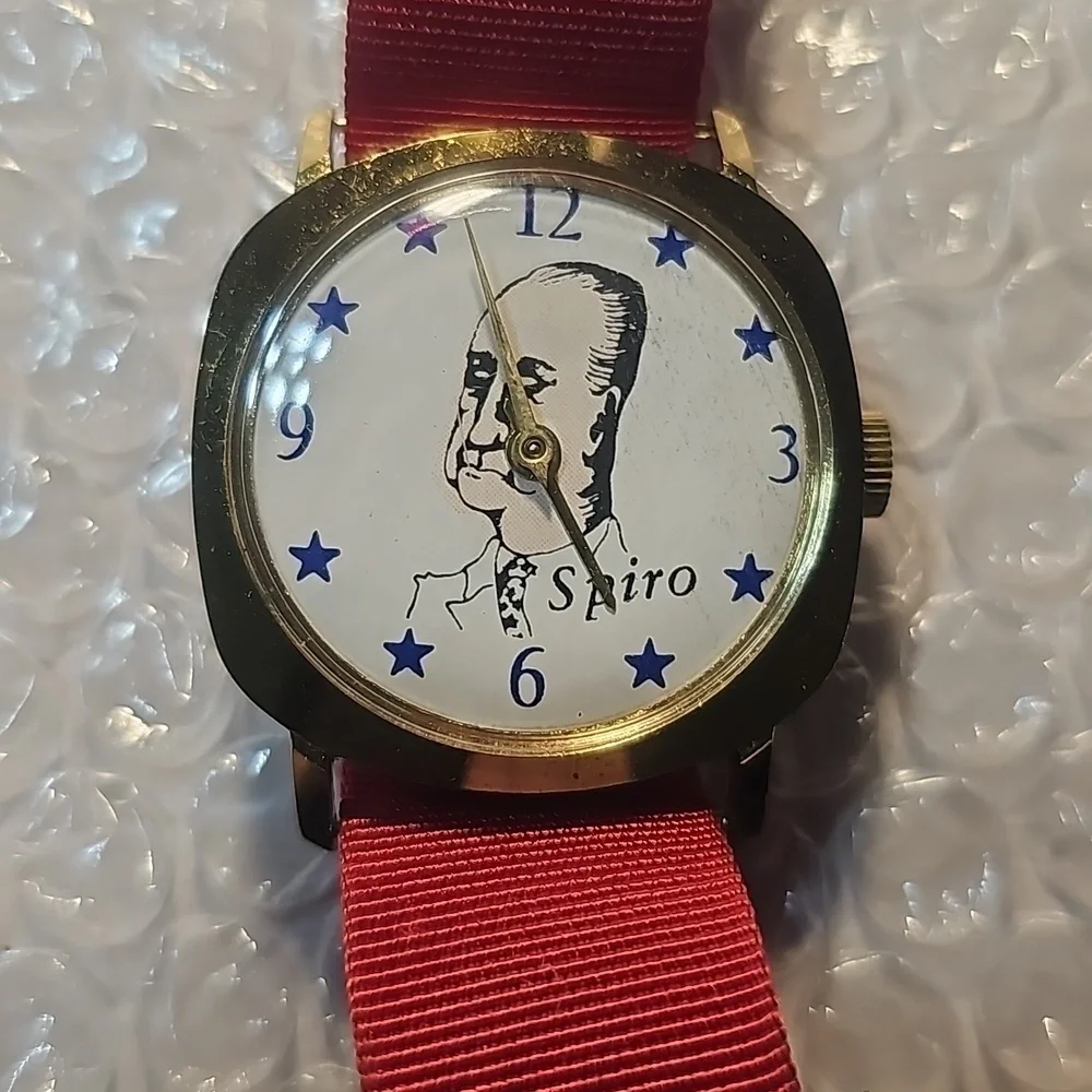 Vintage Spiro Agnew Wrist Watch ⌚️ Unisex