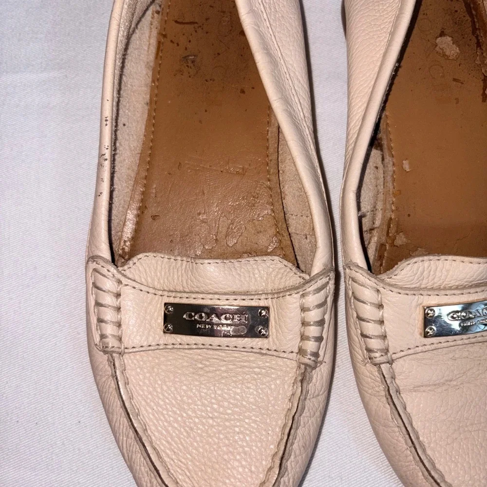Coach driving loafers