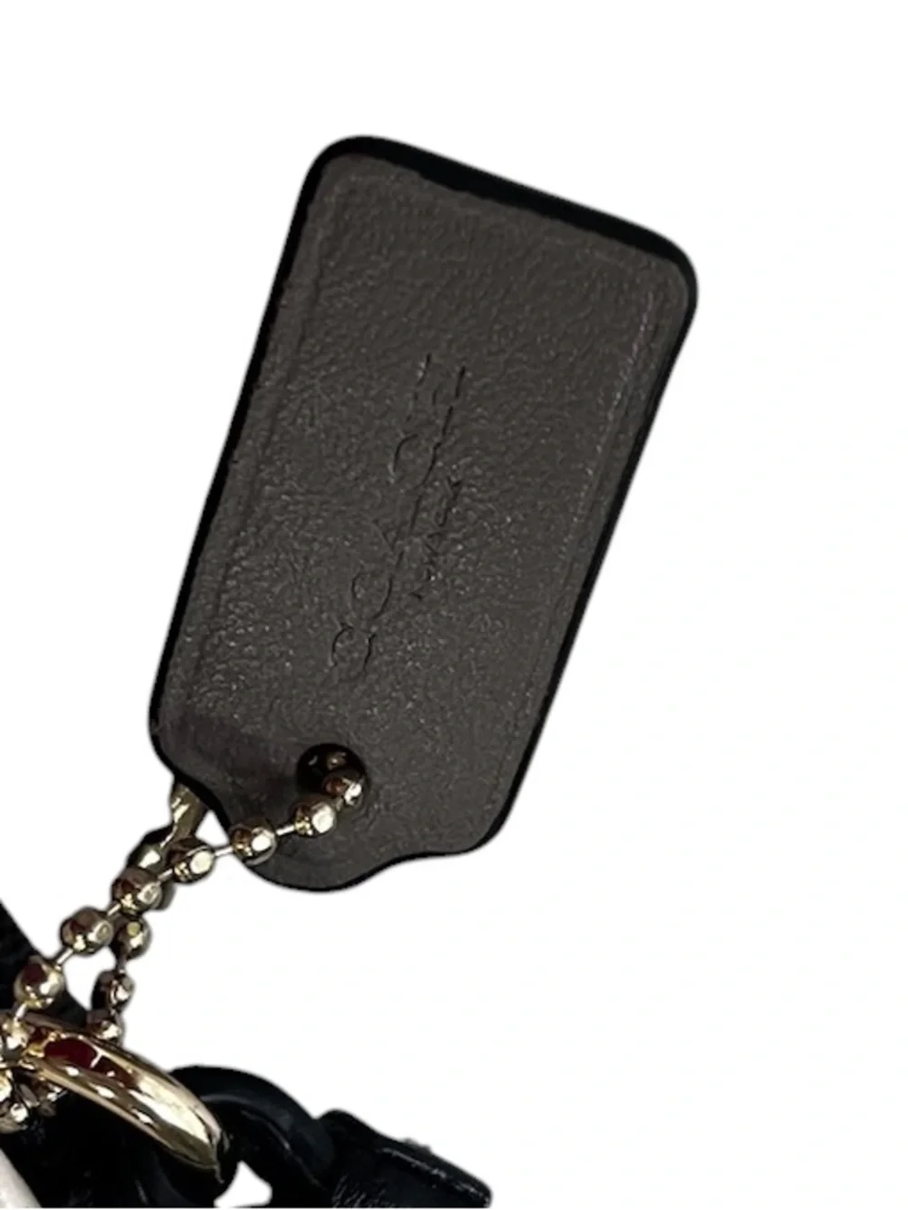Coach zip coated use