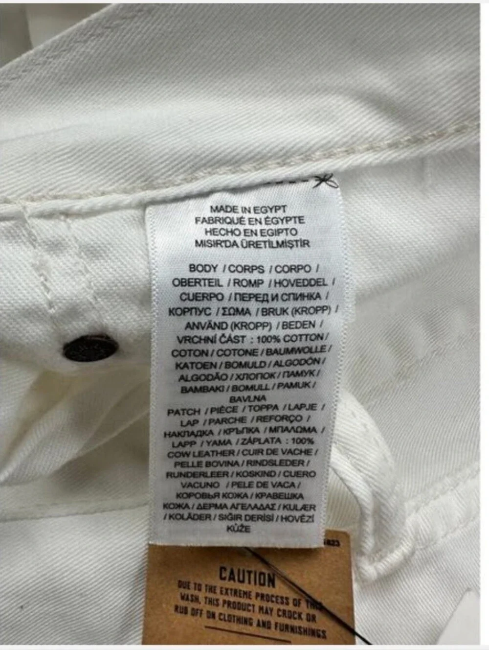 Polo Ralph Lauren the Sullivan slim white jeans polo Pony embroidery 31x30