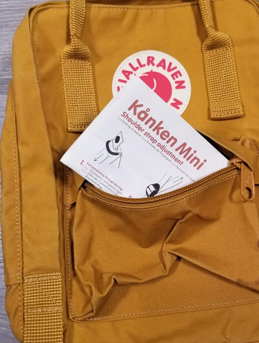 Fjallraven Kanken Mini Backpack Terracotta Brown Small Lightweight Pockets
