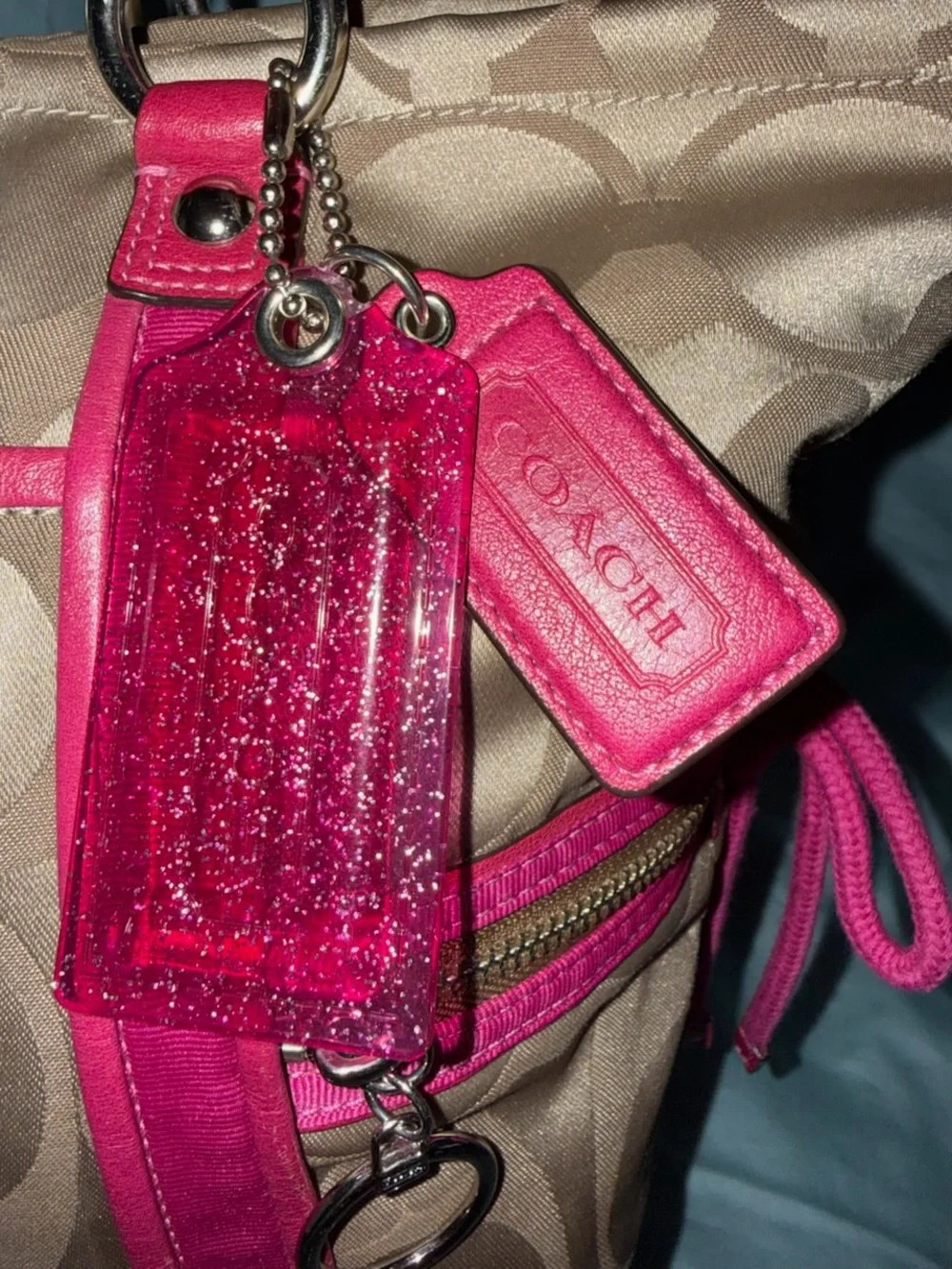 Coach signature monogram