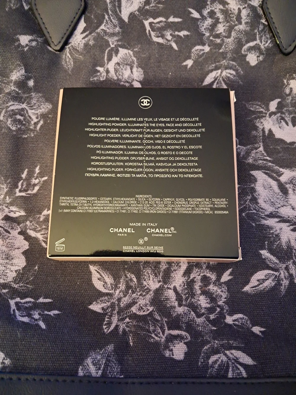 CHANEL diamond dust