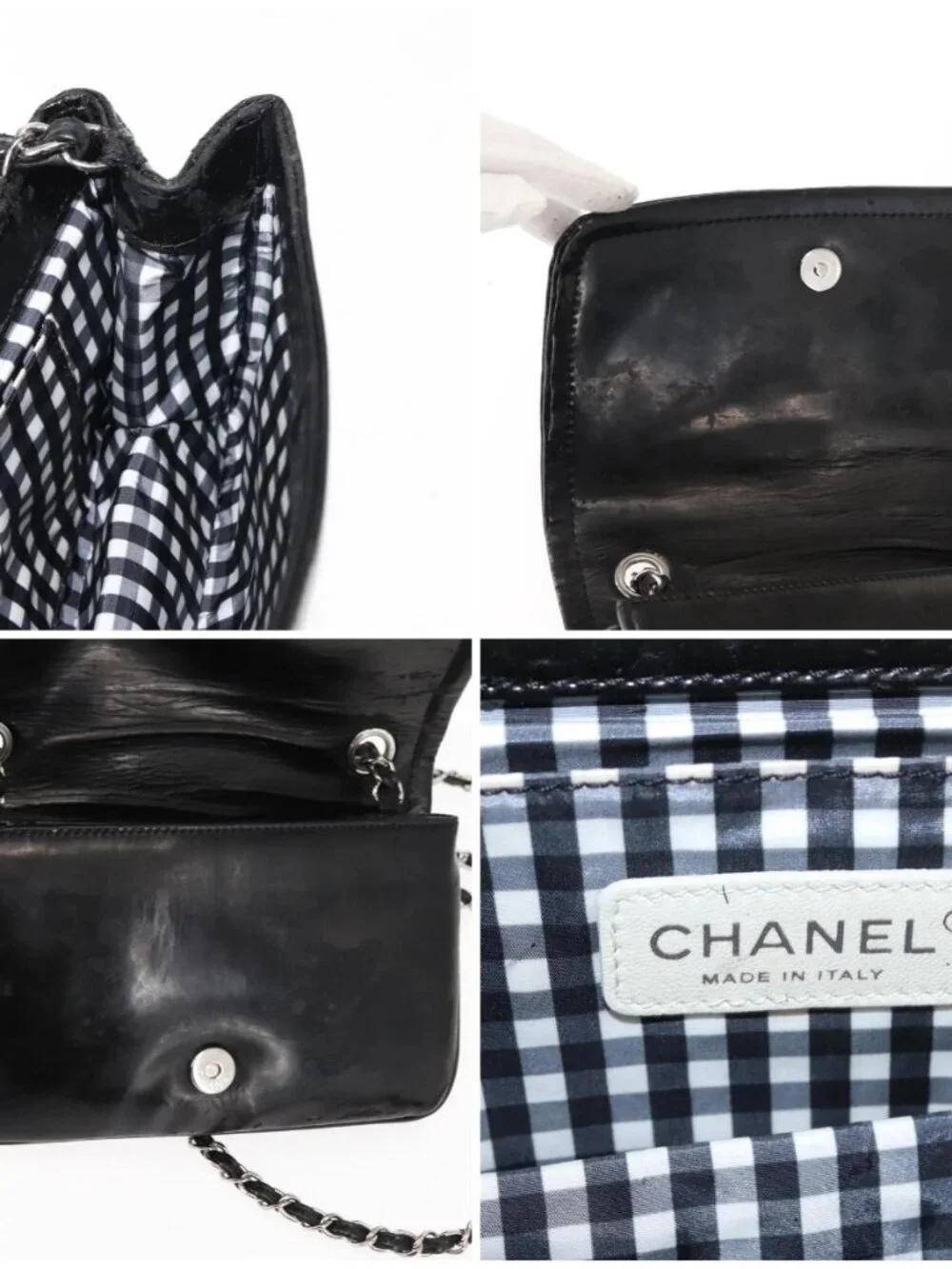 CHANEL brand	chanel color	black