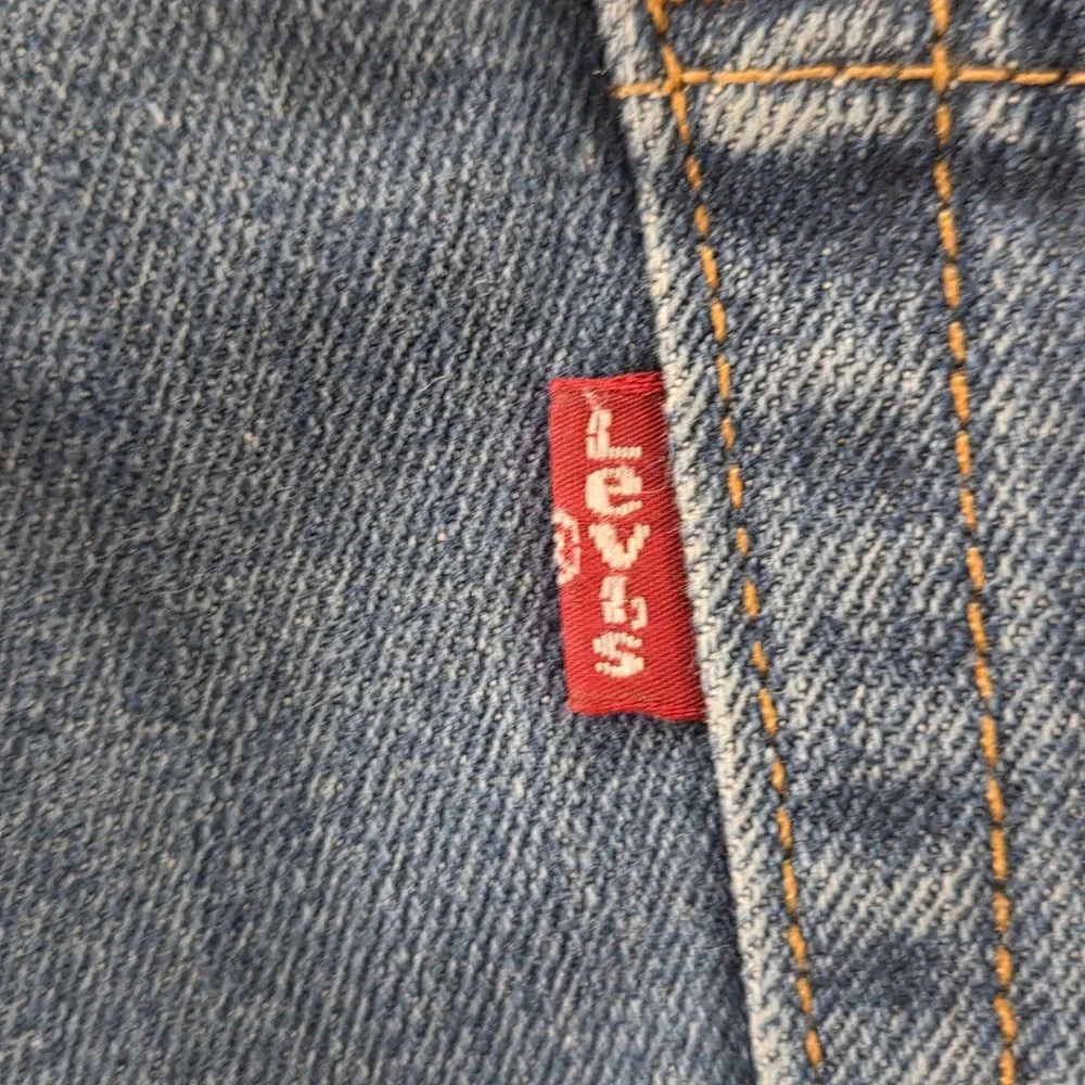 Levis lightly soiled