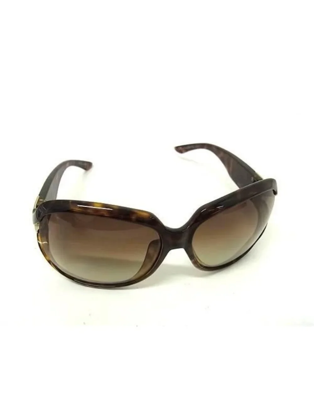 Dior Sunglasses Promenadef Brown Lens Clear Acetate Eyewear