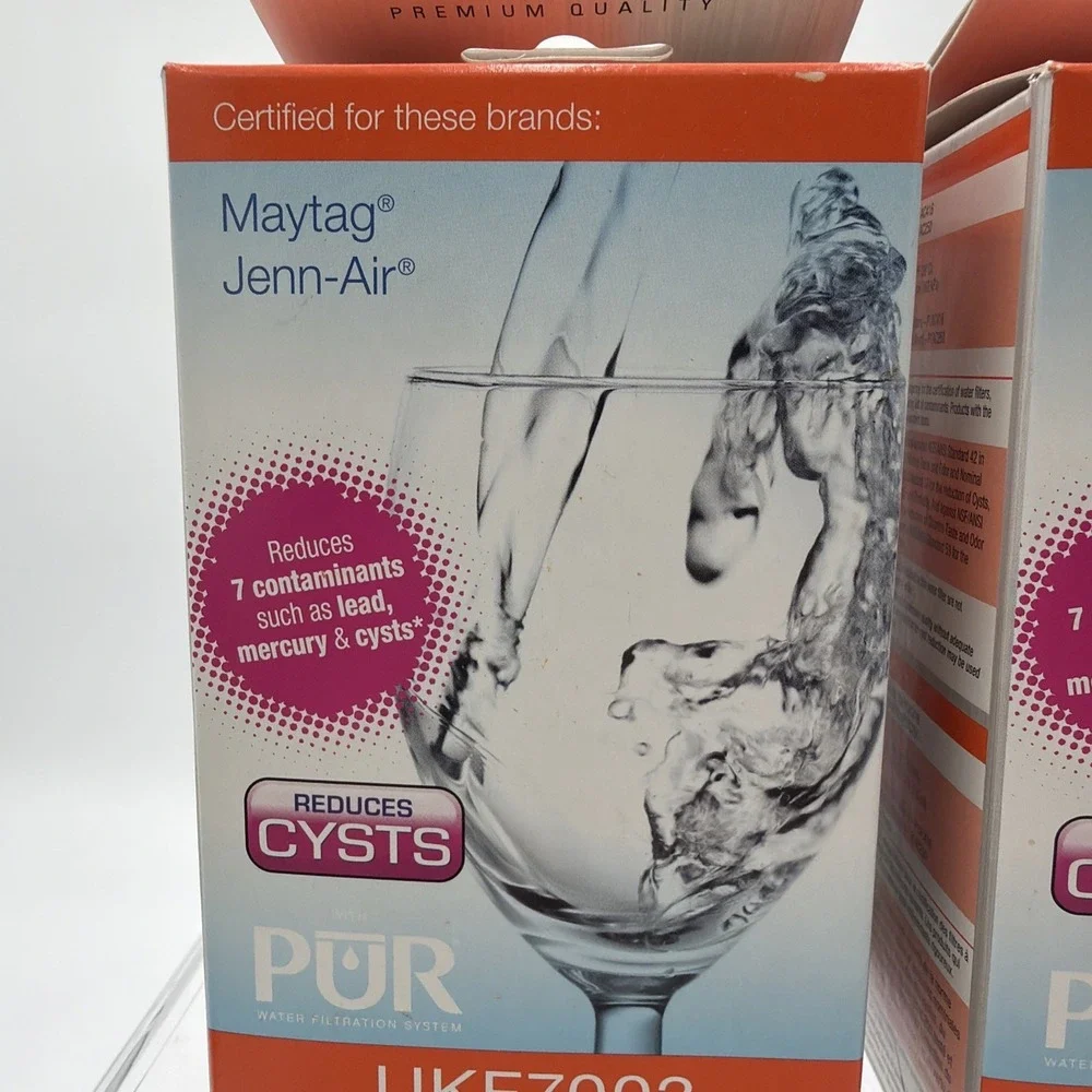 2-PUR Maytag Jenn-Air  Maytag Refrigerator Ice & Water Filter UKF7003 New In Box