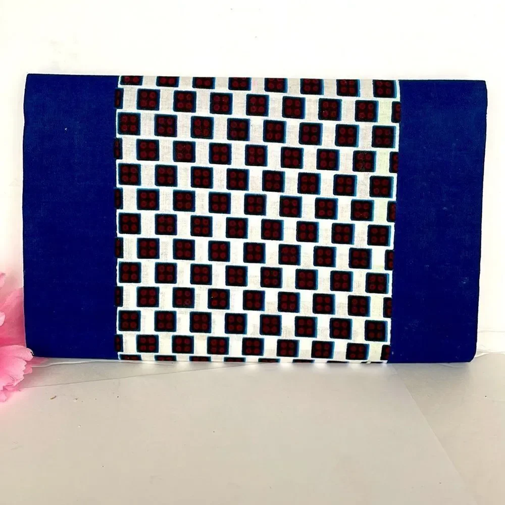Hand Crafted blue checked