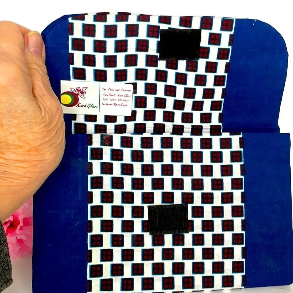 Hand Crafted blue checked