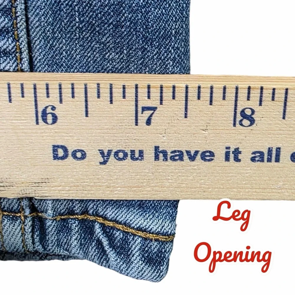 Levi Strauss 514 Jeans Mens 34x32 Blue Straight Fit Denim Casual Workwear