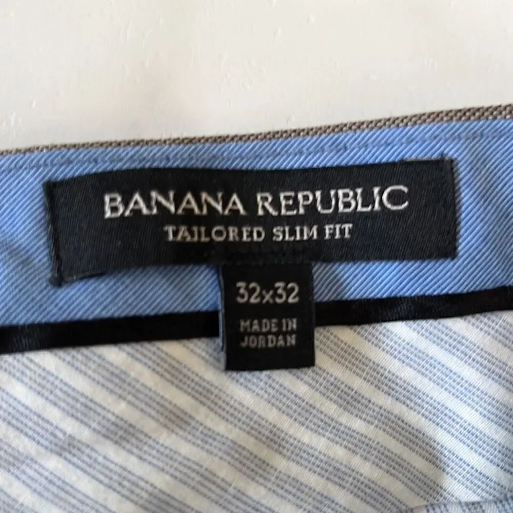 COPY - Banana Republic Tailored Slim Fit Dress Pants 32/32