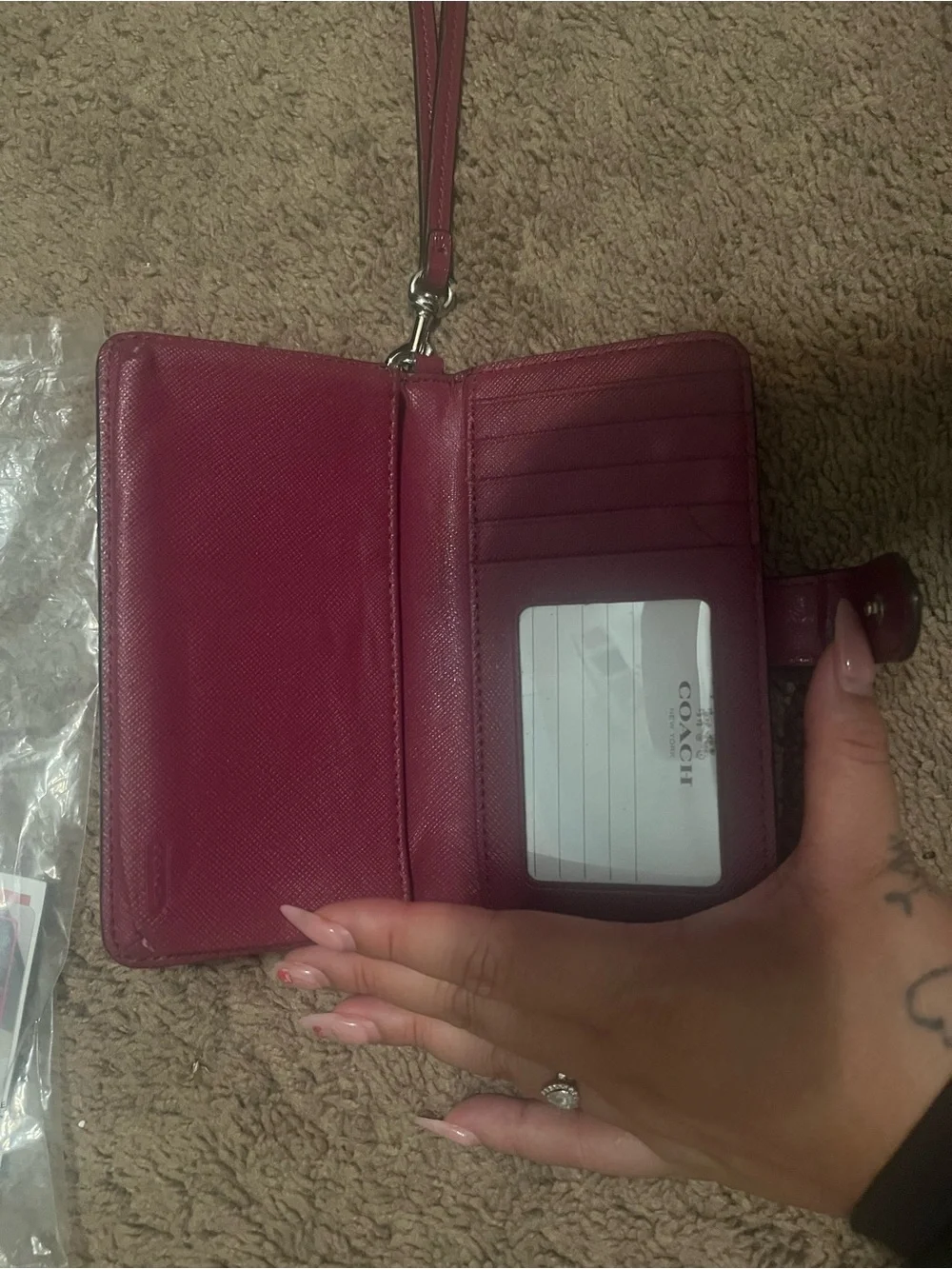 Coach signature canvas