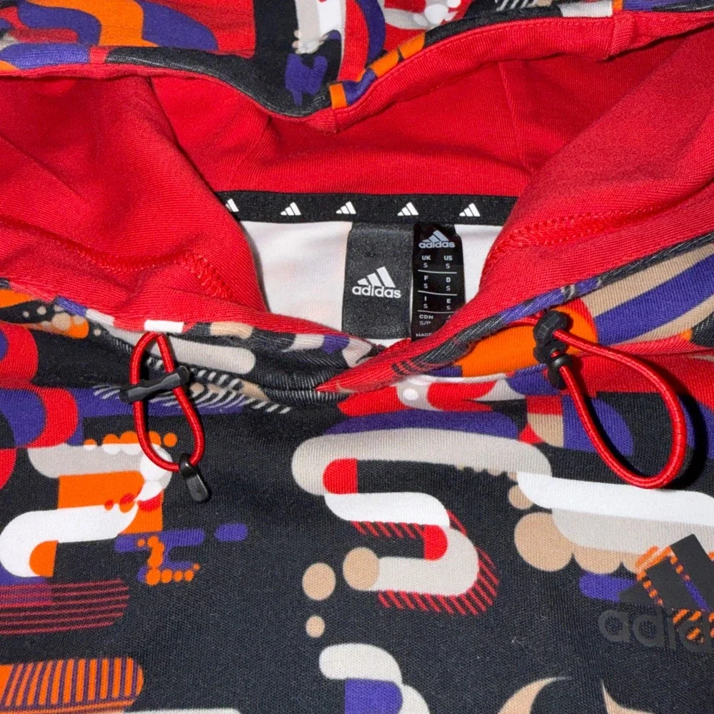 Adidas Lunar New Year All Over Print Hoodie‎ Sweatshirt CNY GFX Size SMALL