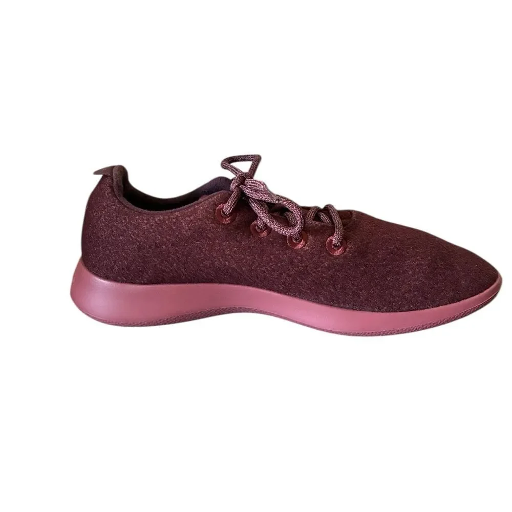 allbirds burgundy stylish sneakers
