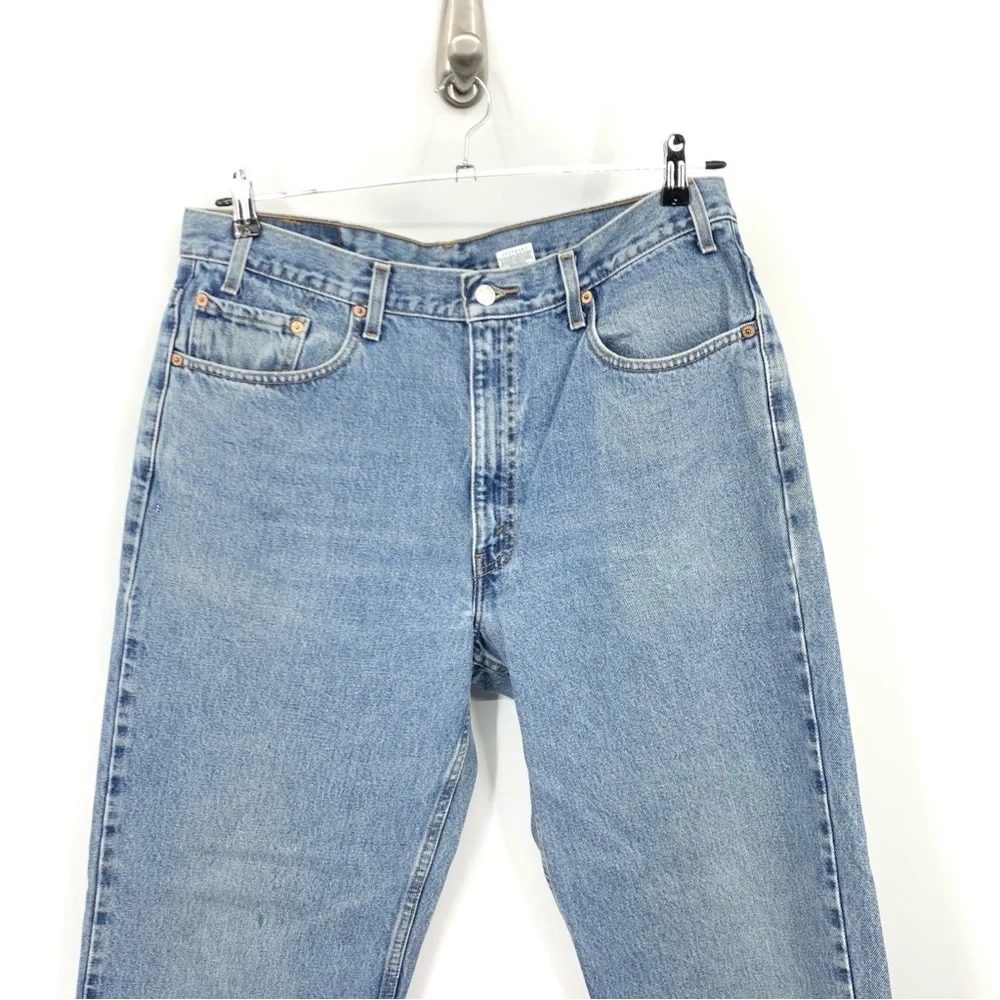 Levis Jeans Men Size 38 x 32 550 Relaxed Fit Vintage Y2K 2000 Cotton Pants Light