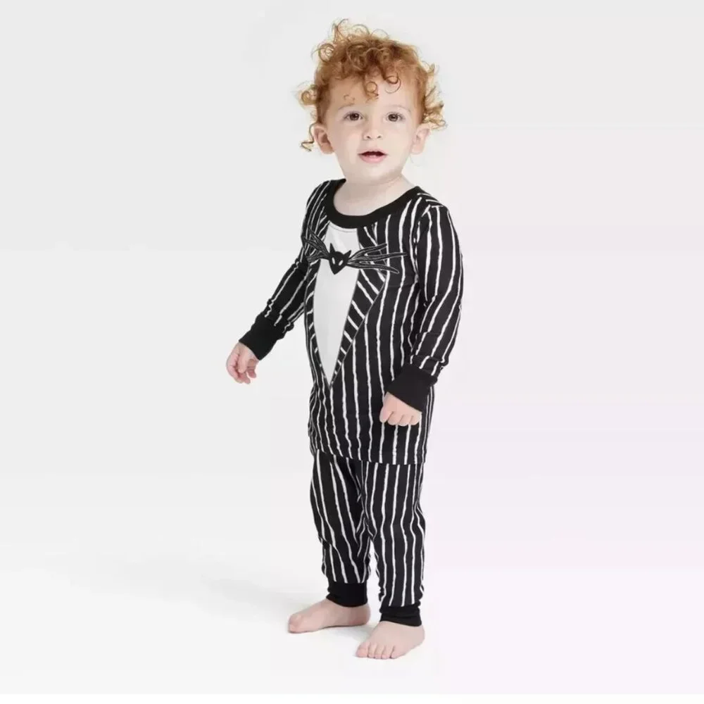 Nightmare Before Christmas JACK Pajamas Sleep Set Size‎ 18M NWT