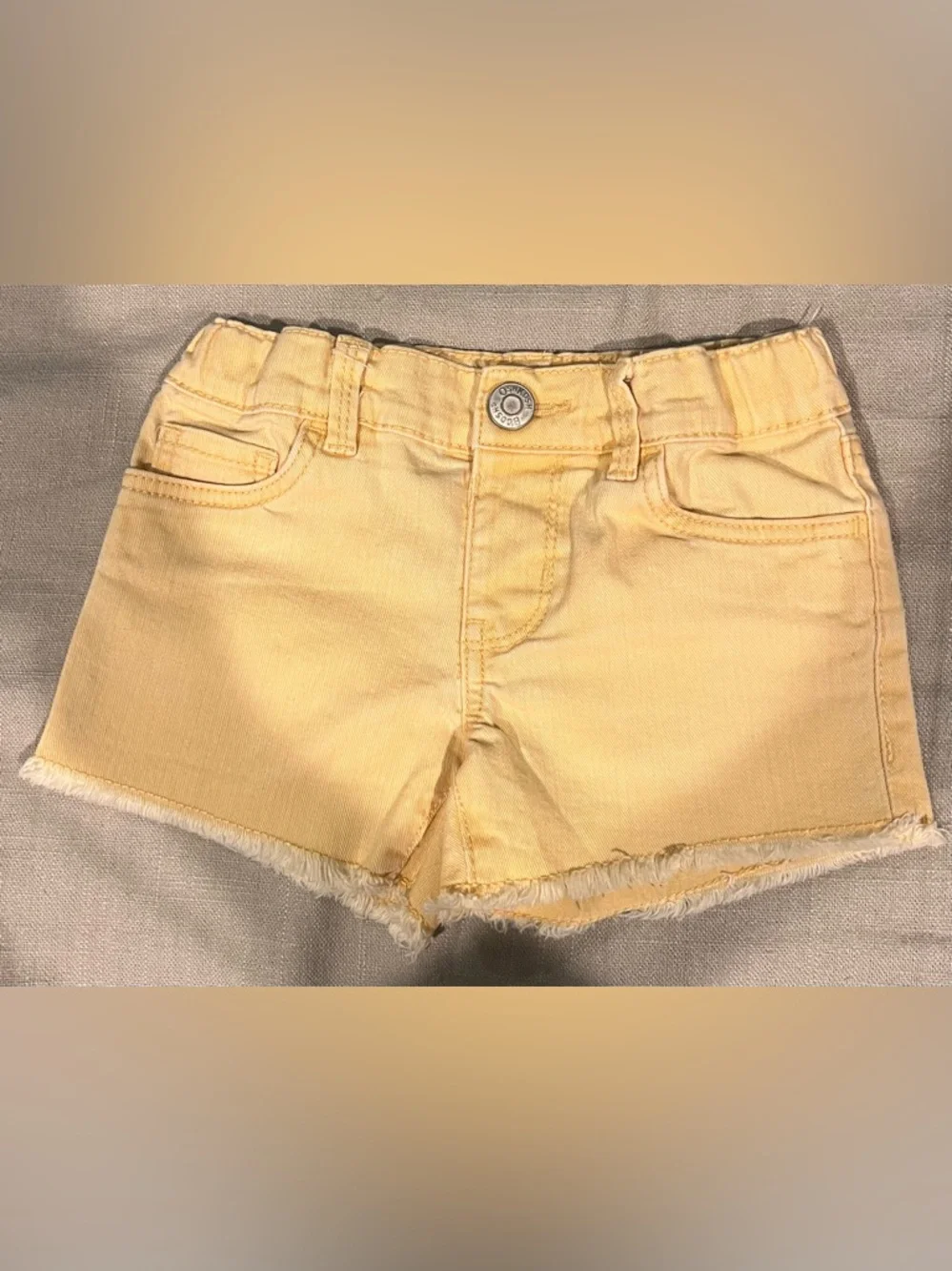 OshKosh Bgosh yellow denim