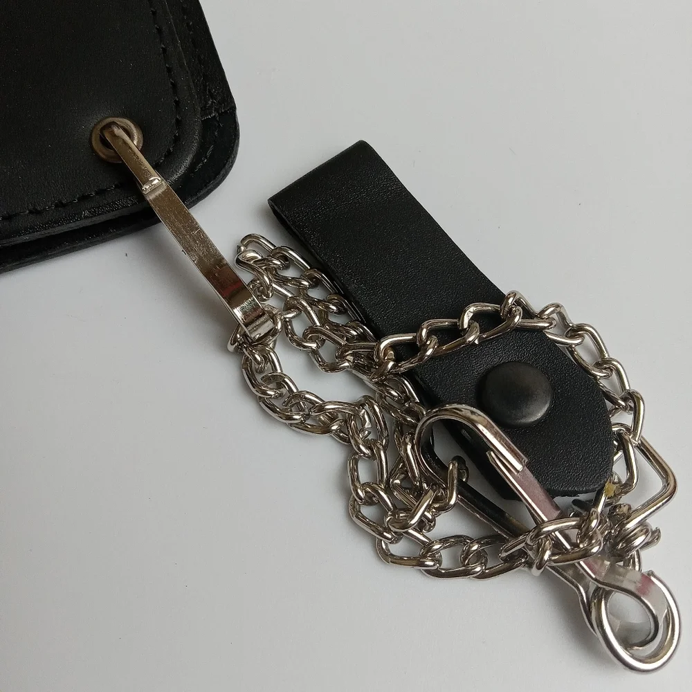 Men's Western Wallet‎ Genuine Leather Hand Crafted Bifold Cowboy Rodeo Wallet