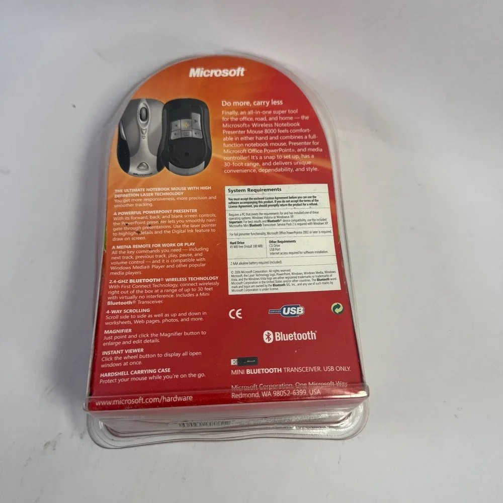 Microsoft wireless notebook