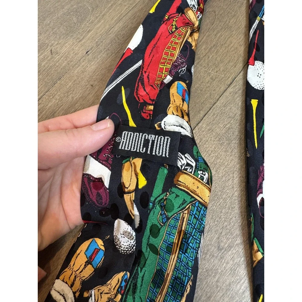 Addiction tie mens