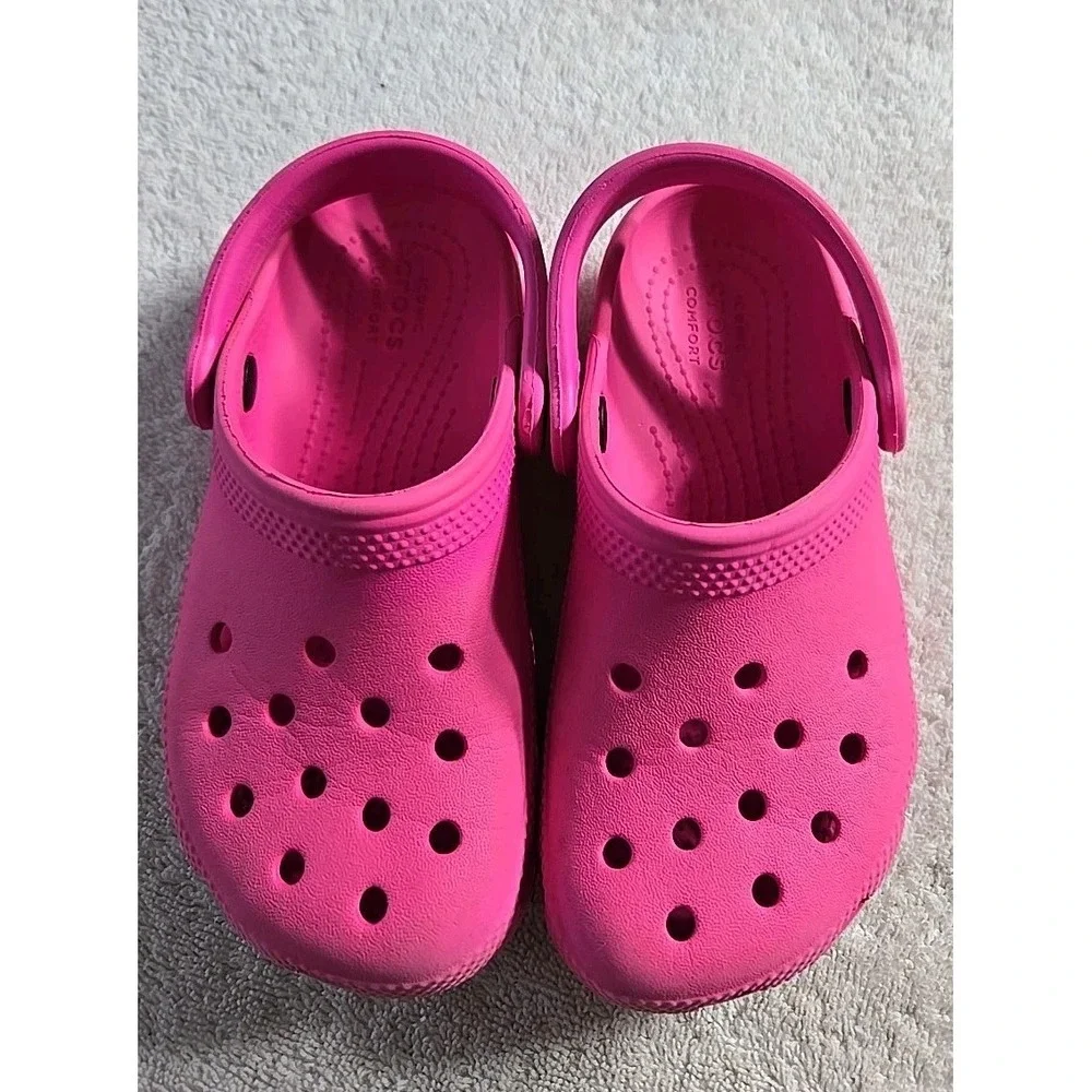 Crocs Slipon‎ Pink Child Size 11 Shoes