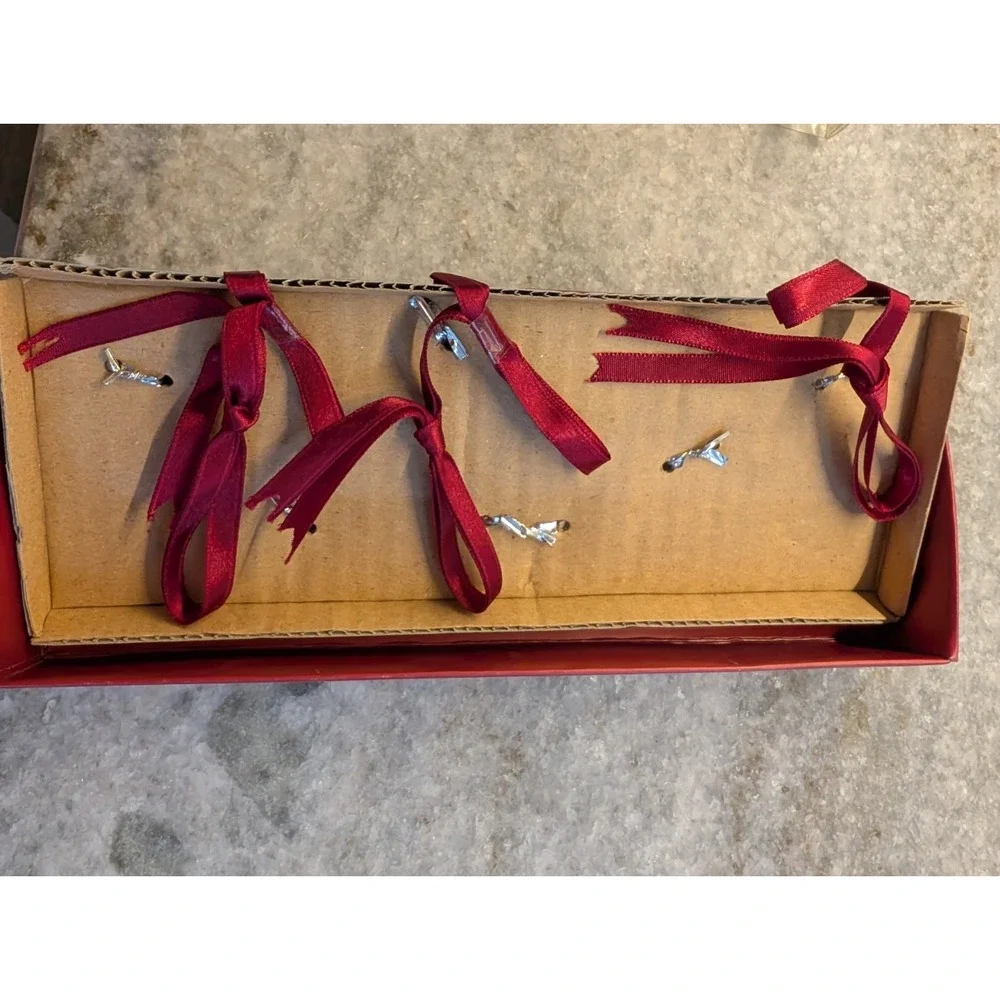 Brand‎ New Set Of 3 Gorham Silverplated Angel Ornaments, Peace Hope Love