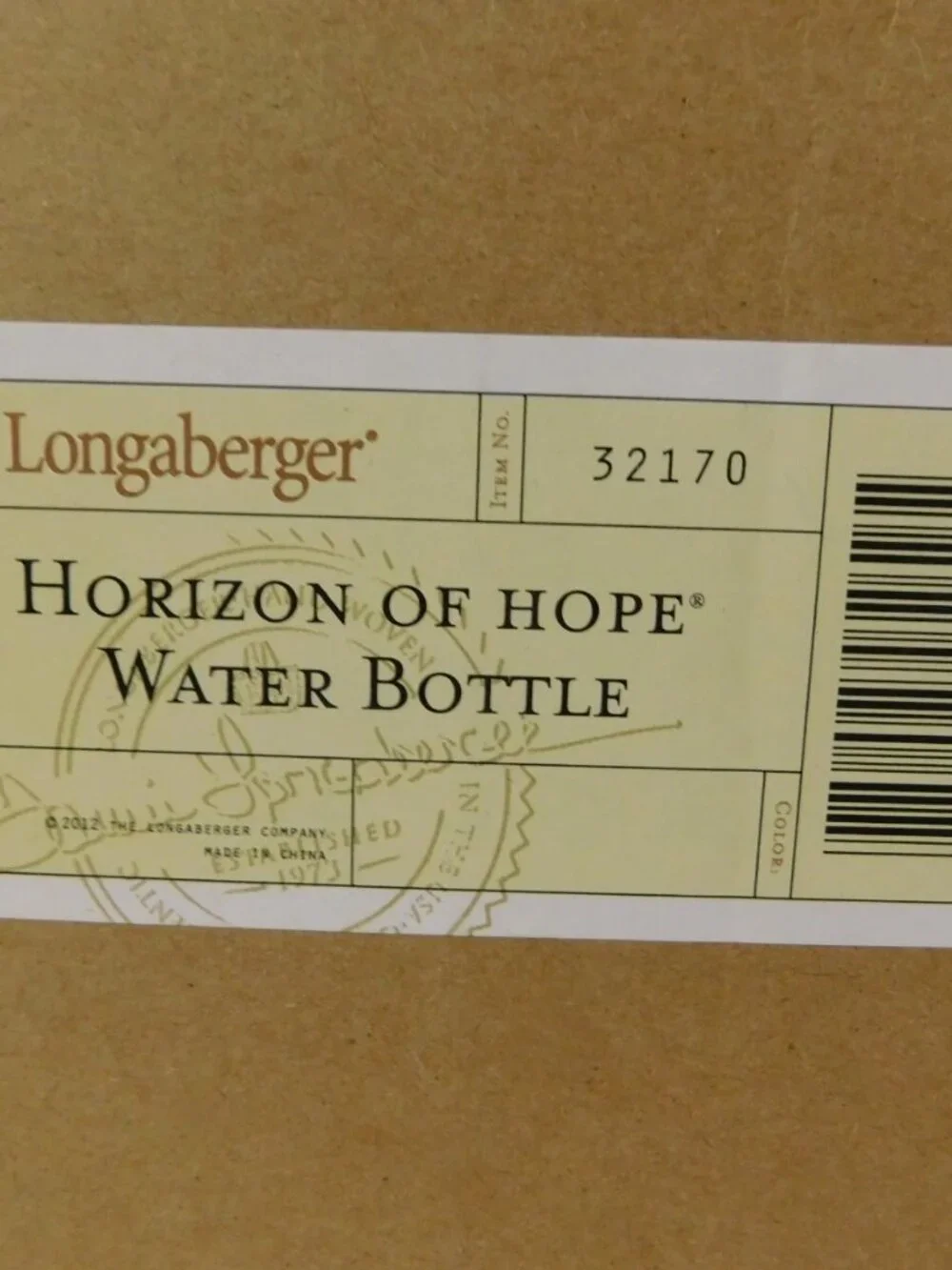 Longaberger horizon hope