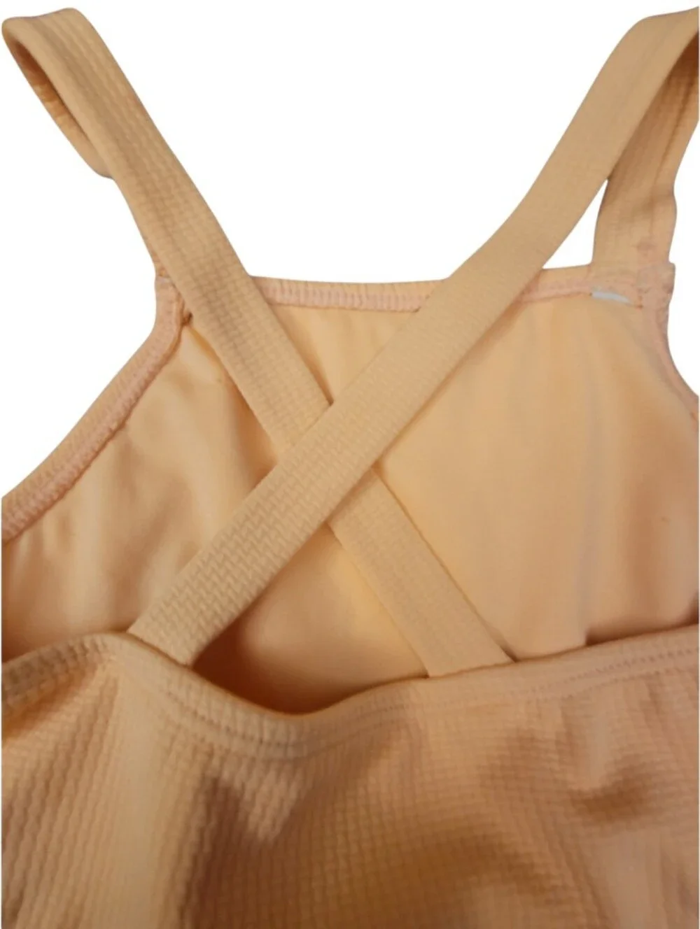 Wonder Nation Swimsuit One Piece‎  Colorblock With Bow Girls Size M