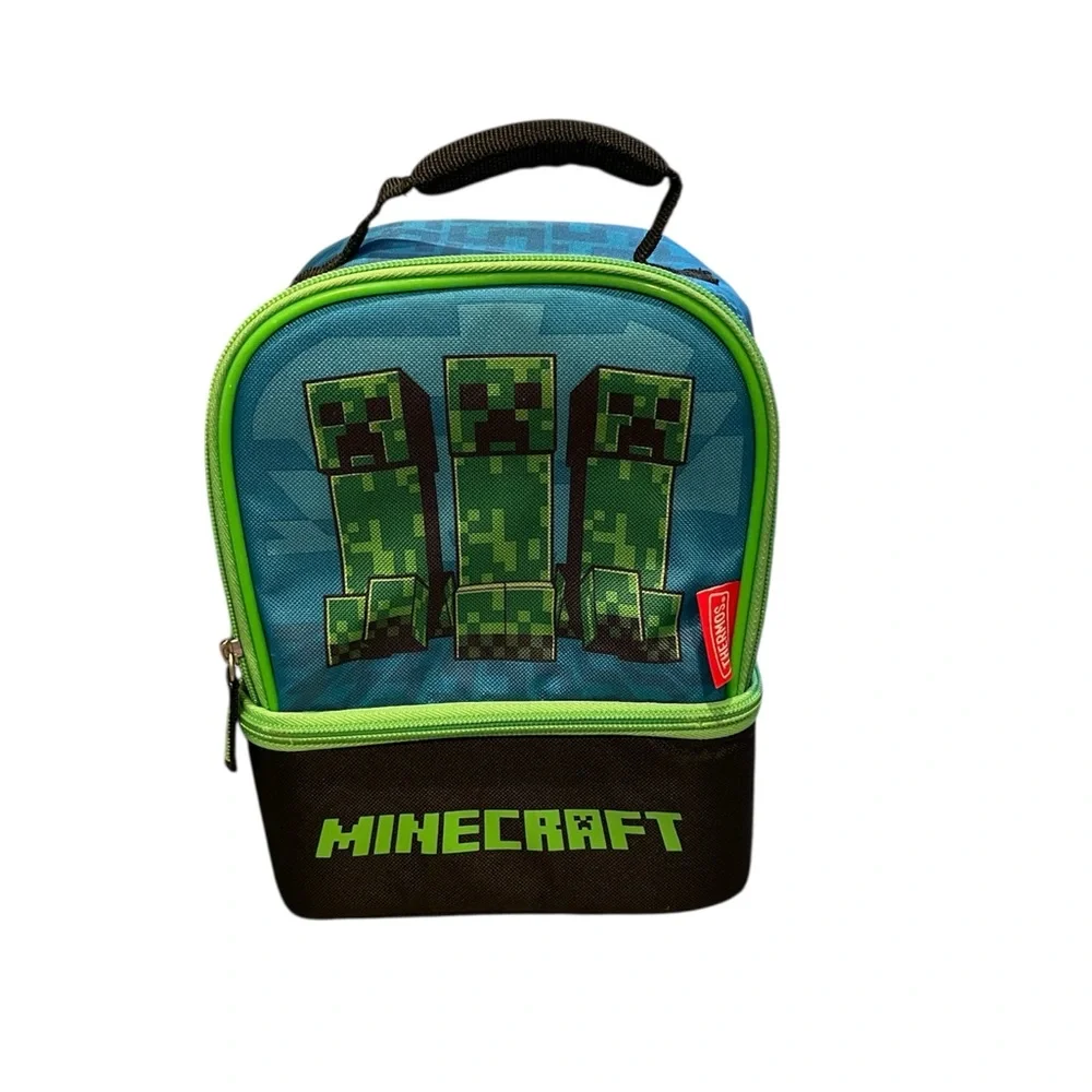 Thermos Minecraft Lunch Bag‎ Two compartments