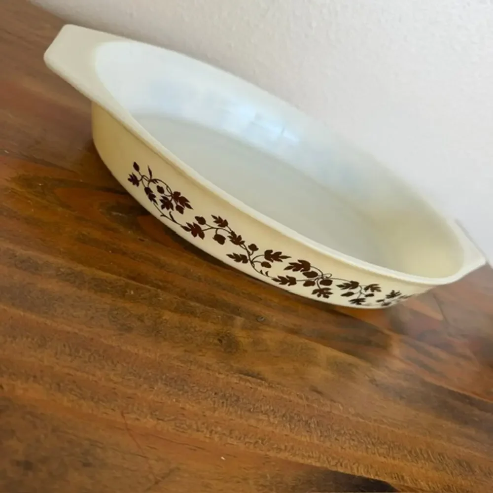 Pyrex owned dish golden