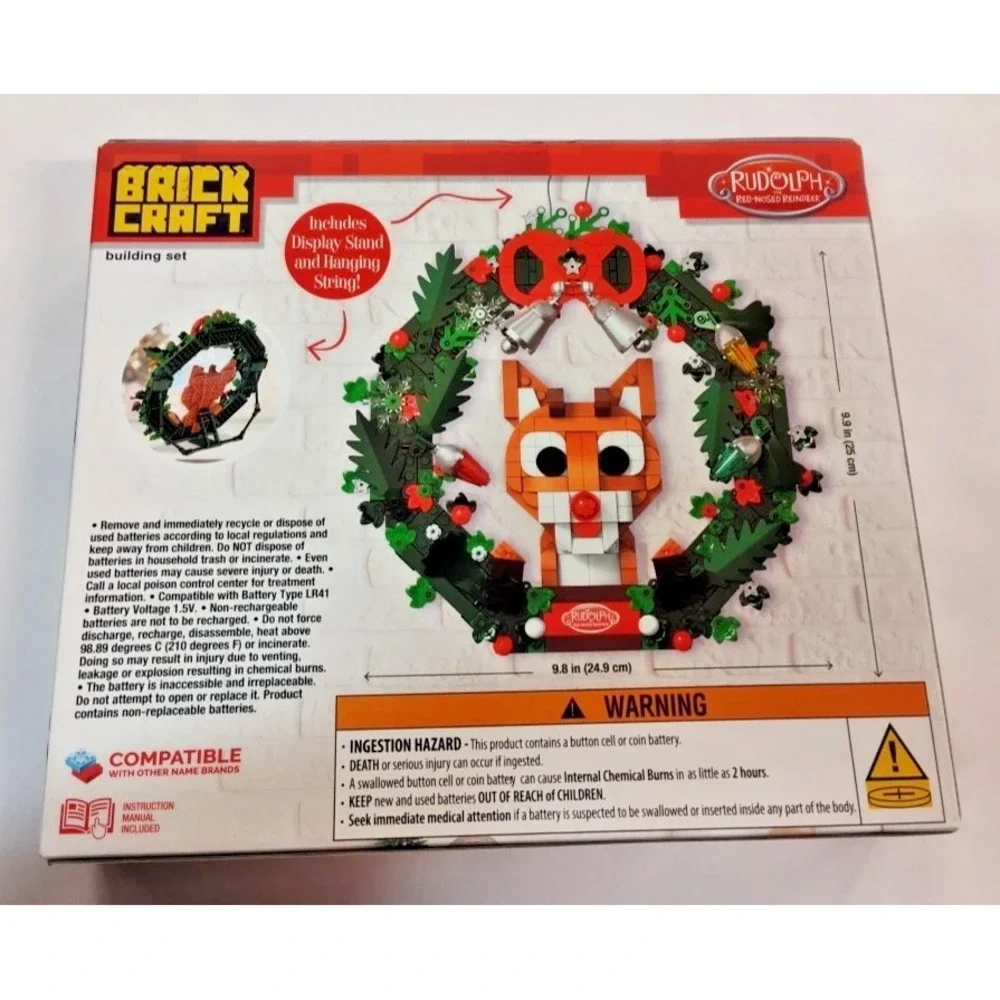 Brickcraft rudolph red