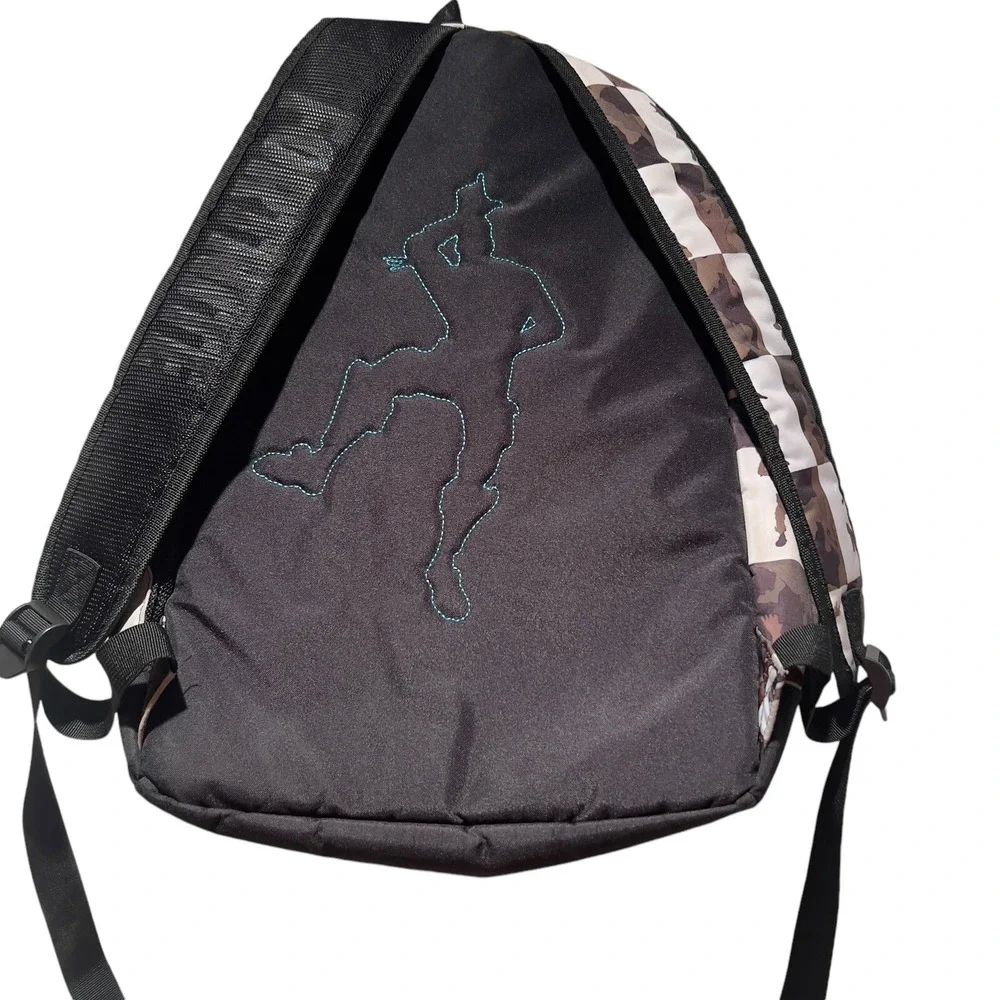 Fortnite Camo Checkerboard Backpack 18in School Gaming‎ Bag Unisex