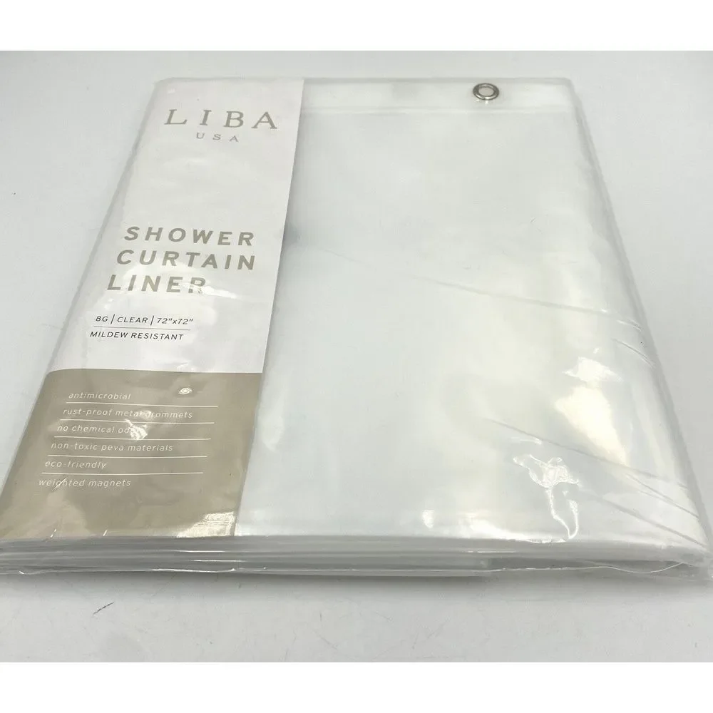 Liba 8G Shower Curtain Liner‎ 72