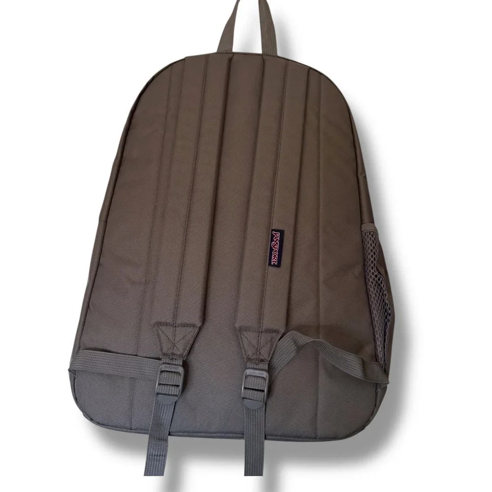 JanSport Cross Town Backpack Graphite Grey‎ 15 Inch Laptop Sleeve NEW