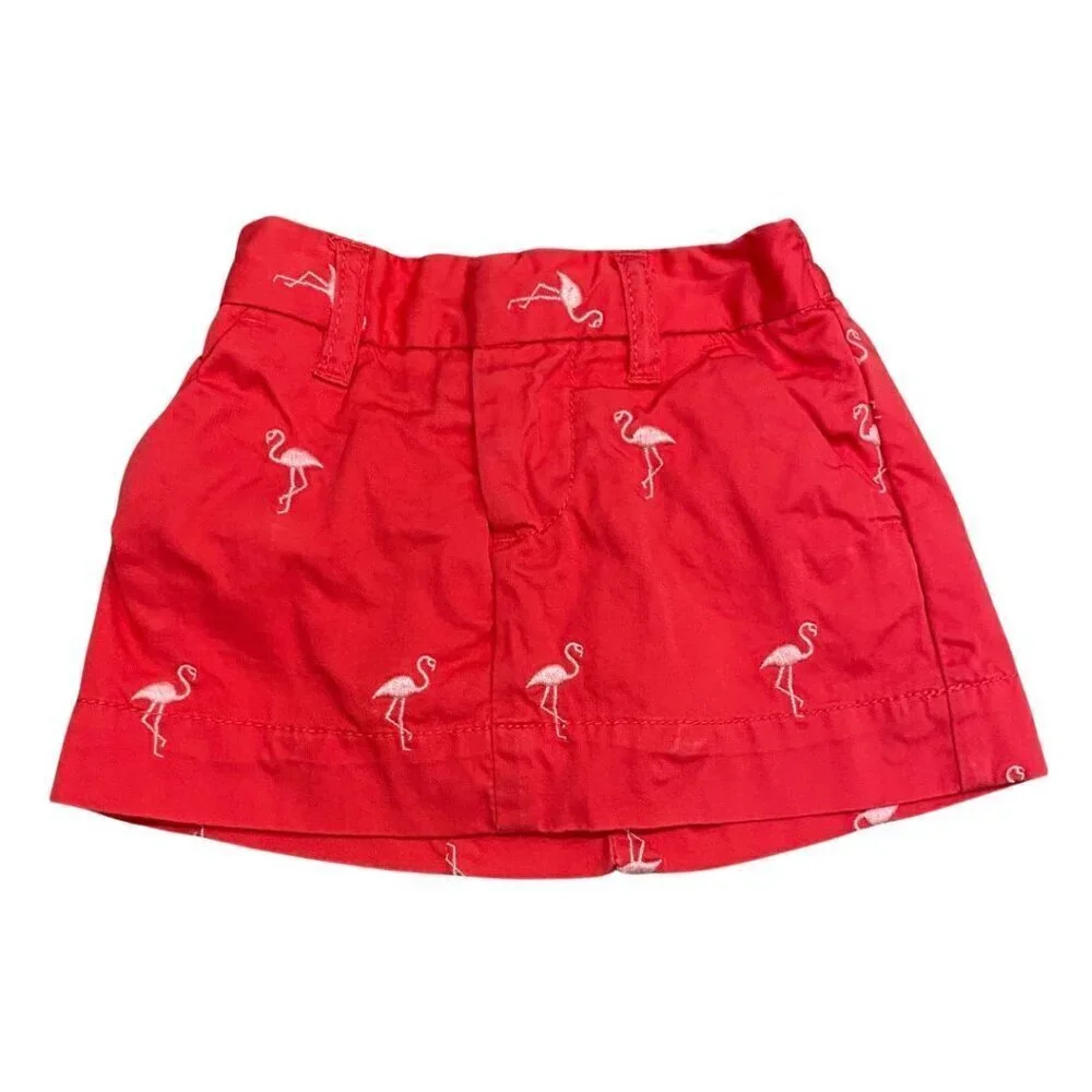 Baby Gap Pink Flamingo Skort - Size 3-6 months - Excellent Condition!