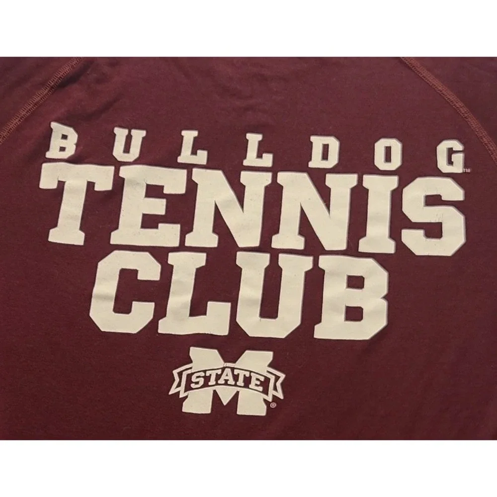 Adidas Mississippi State‎ Bulldog Tennis Club Ultimate Tee Maroon Men's Medium