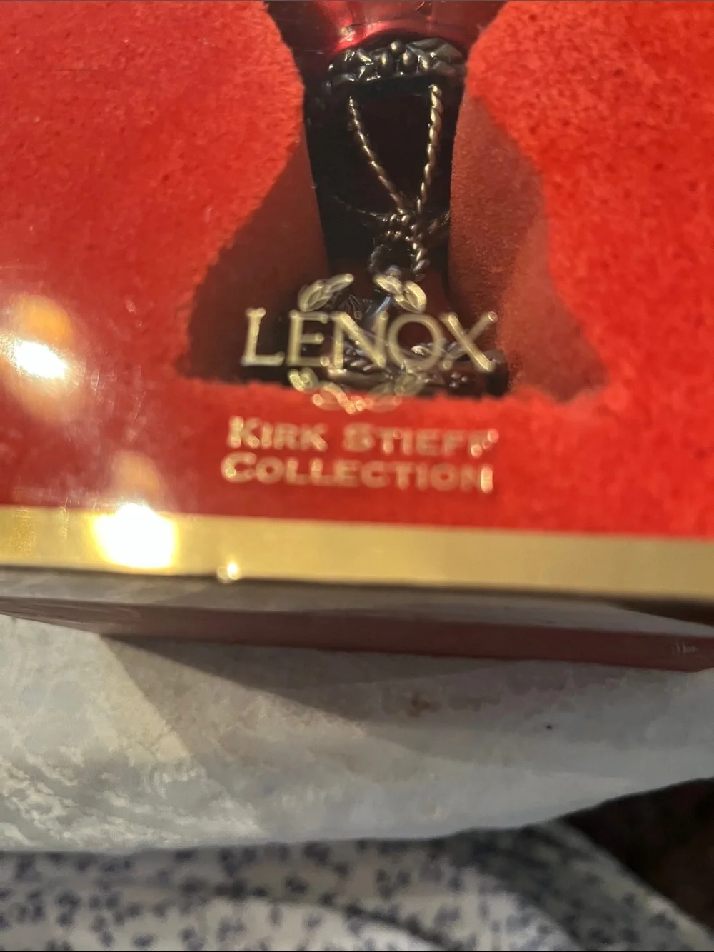 Lenox holiday ornament