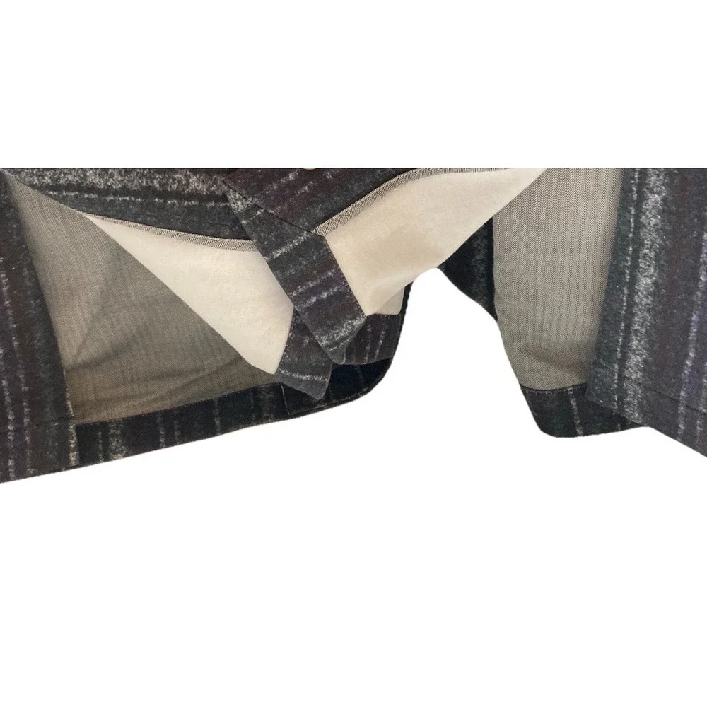 Richard‎ Choi The Light Jacket Mens Size 56 Black Purple Stripe Blazer
