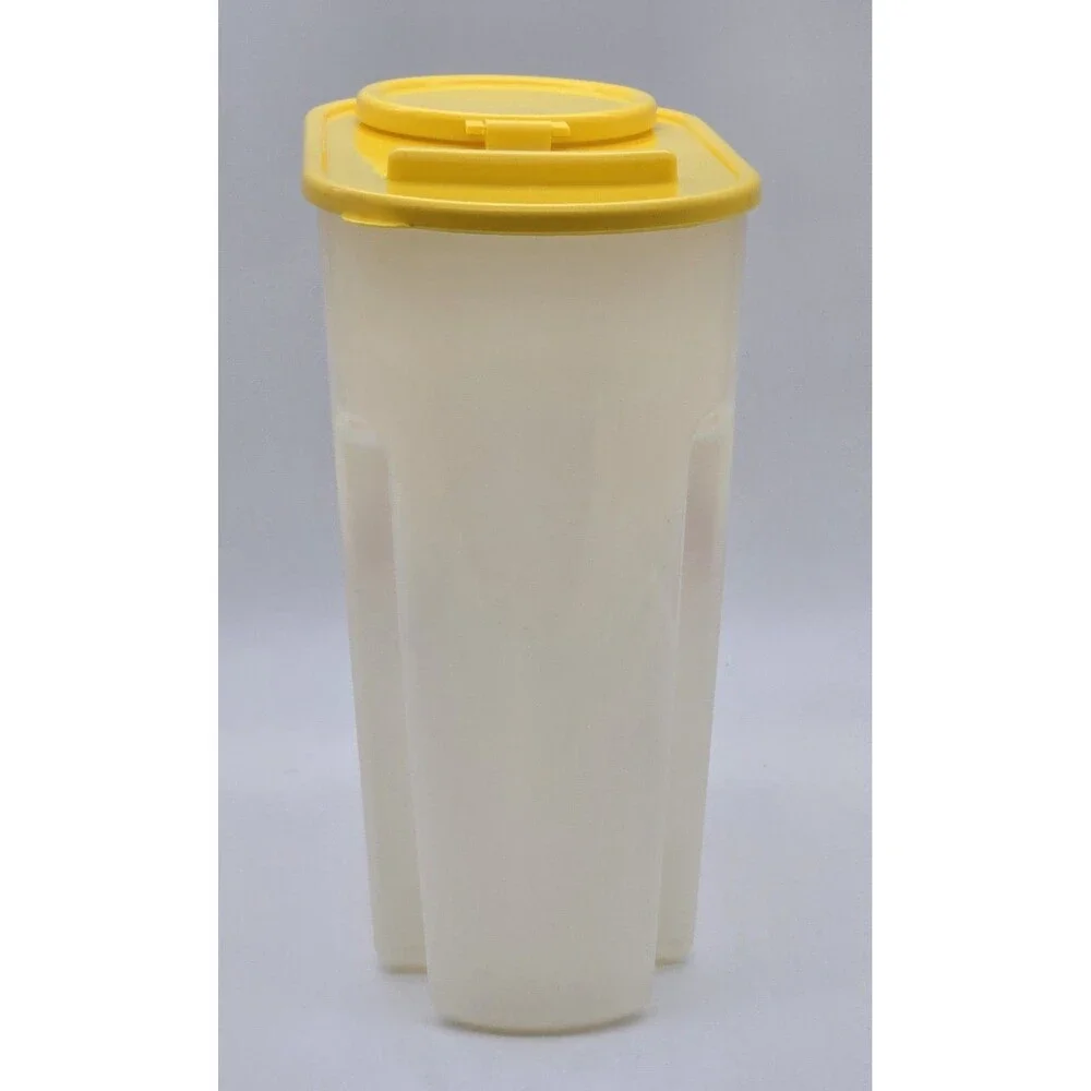 Kelloggs Cereal Storage Container Yellow‎ Vintage 1996 Advertising Fresh Keeper