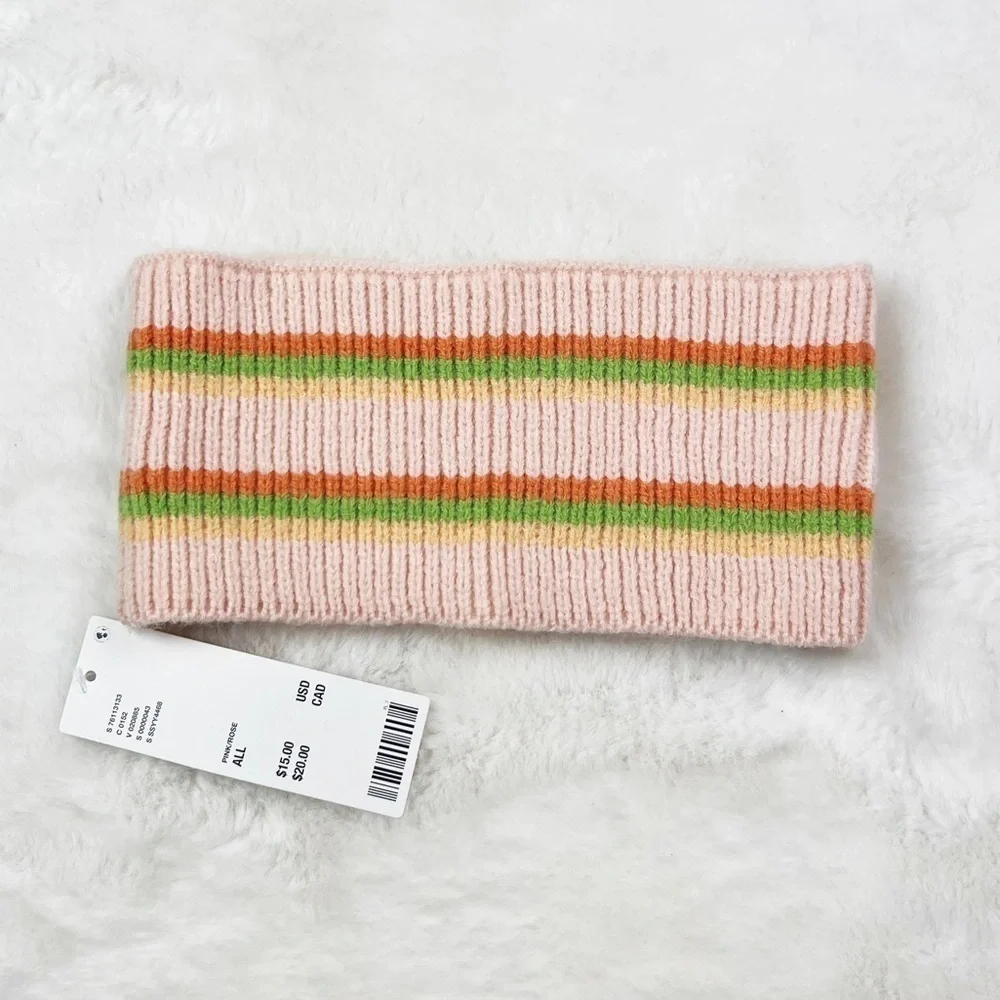 Urban Outfitters striped ear new