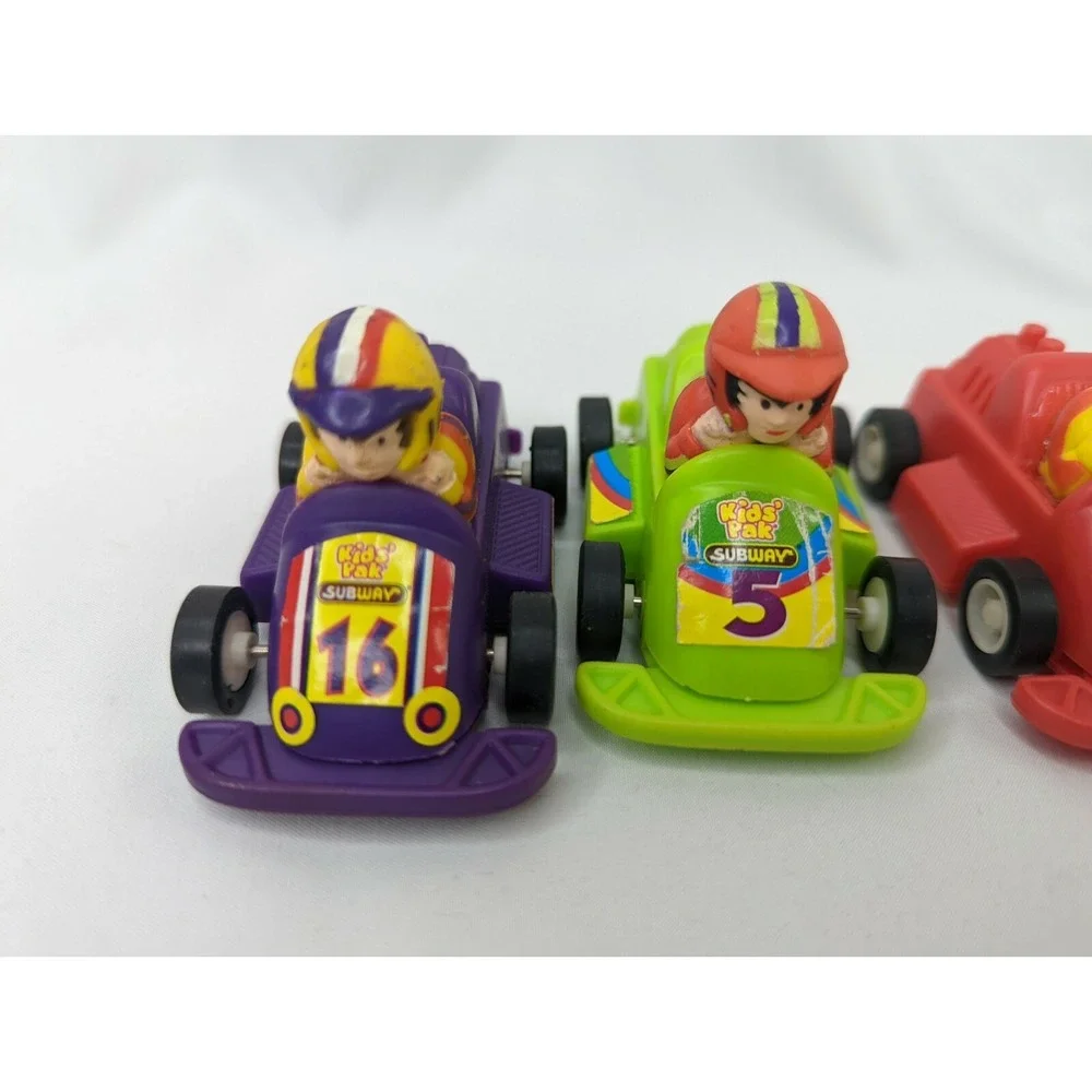 Subway Vehicle Racer Kids Pack Lot of 4‎ 1997
