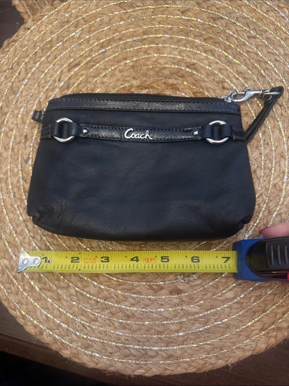 Coach sleek wristlet
