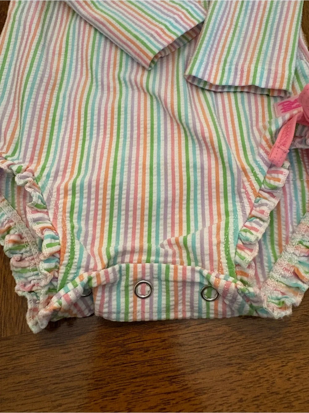 Ruffle Butts snap fabric
